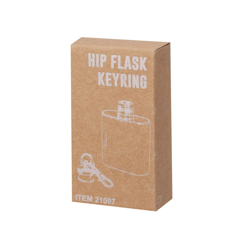 DENEB - Hip Flask Keyring
