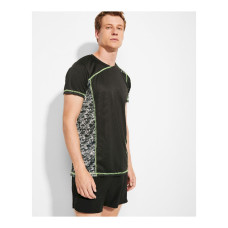 OSWEGO - Raglan sleeves technical t-shirt with sublimated panels