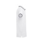 THC ROME WH - Men's Polo Shirt with contrast colour trim and buttons. White THC ROME WH - Men's Polo Shirt with contrast colour trim and buttons. White