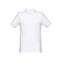 THC MONACO WH - Men's short-sleeved piqué polo shirt in 100% cotton THC MONACO WH - Men's short-sleeved piqué polo shirt in 100% cotton