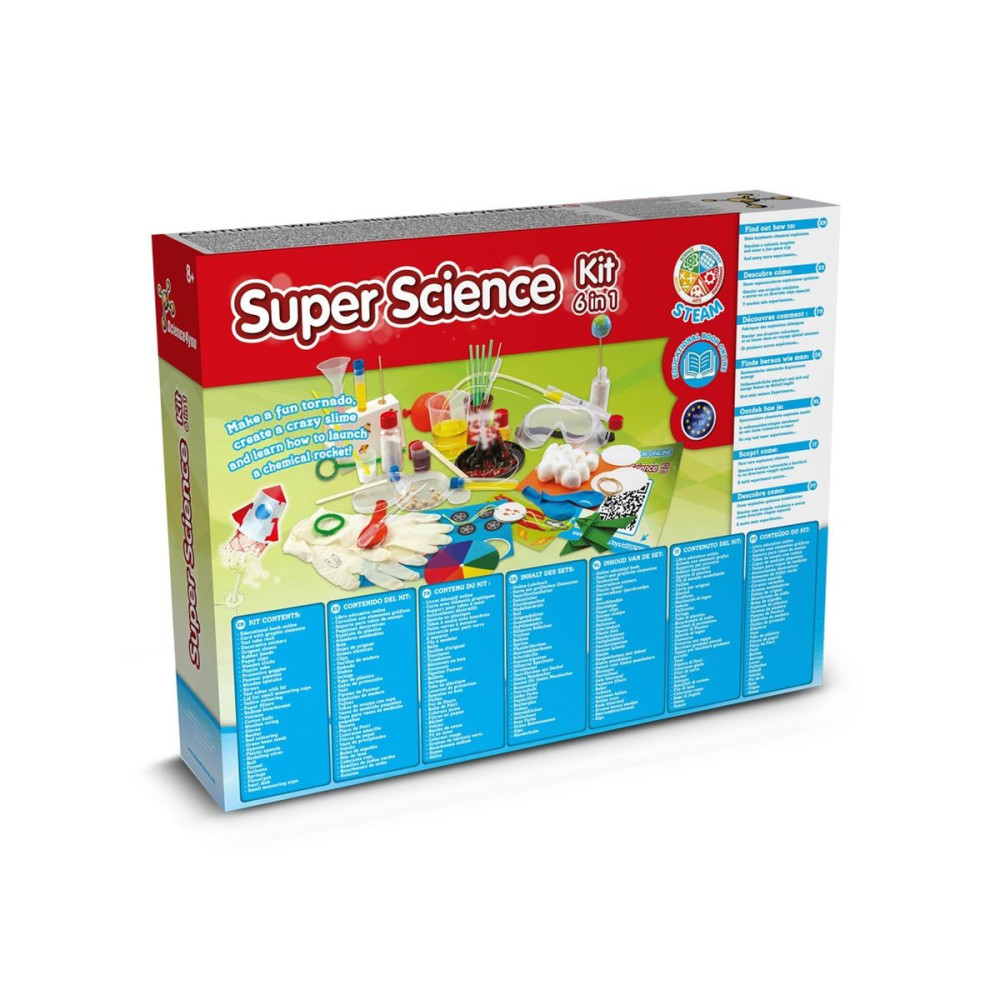 6 IN 1 SUPER SCIENCE KIT I - Educational kit for children