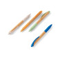 KUMA - Bamboo ball pen with non-slip clip KUMA - Bamboo ball pen with non-slip clip