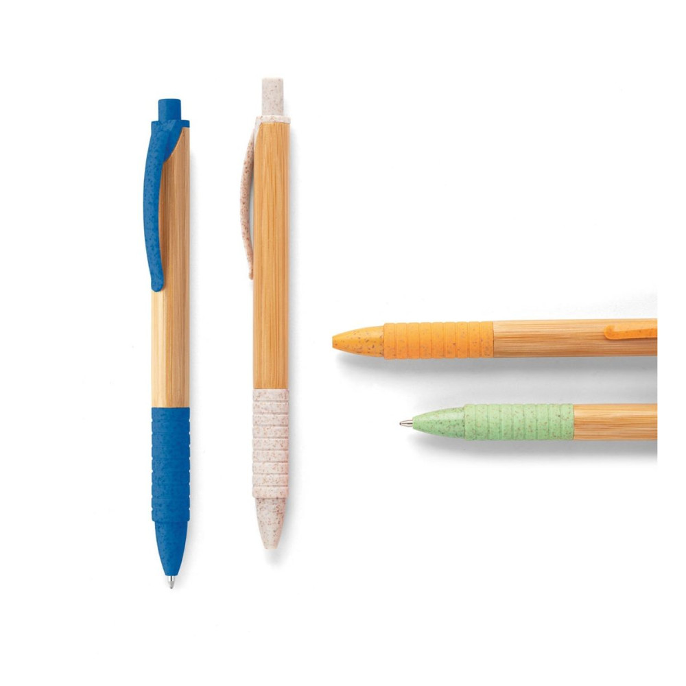 KUMA - Bamboo ball pen with non-slip clip