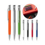 OLAF SOFT - Aluminium ball pen with rubber finish OLAF SOFT - Aluminium ball pen with rubber finish