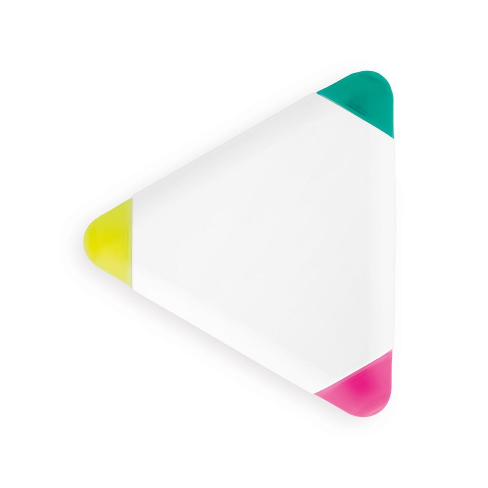 TRIAN - 3-colour triangle shaped PP highlighter
