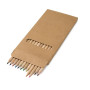 CROCO - Pencil box with 12 coloured pencils CROCO - Pencil box with 12 coloured pencils