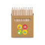 COLOURED - Pencil box with 12 coloured pencils COLOURED - Pencil box with 12 coloured pencils