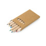 BIRD - Pencil box with 6 coloured pencils BIRD - Pencil box with 6 coloured pencils