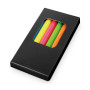 MEMLING - Pencil box with 6 coloured pencils MEMLING - Pencil box with 6 coloured pencils