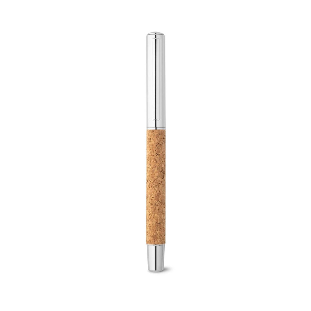 ANDREW - Roller with stainless steel body (90% rSS) and cork with clip