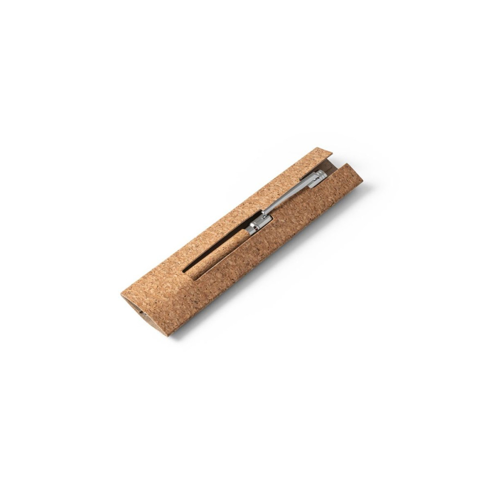 CORKO - Cork and metal ballpoint pen with twist mechanism