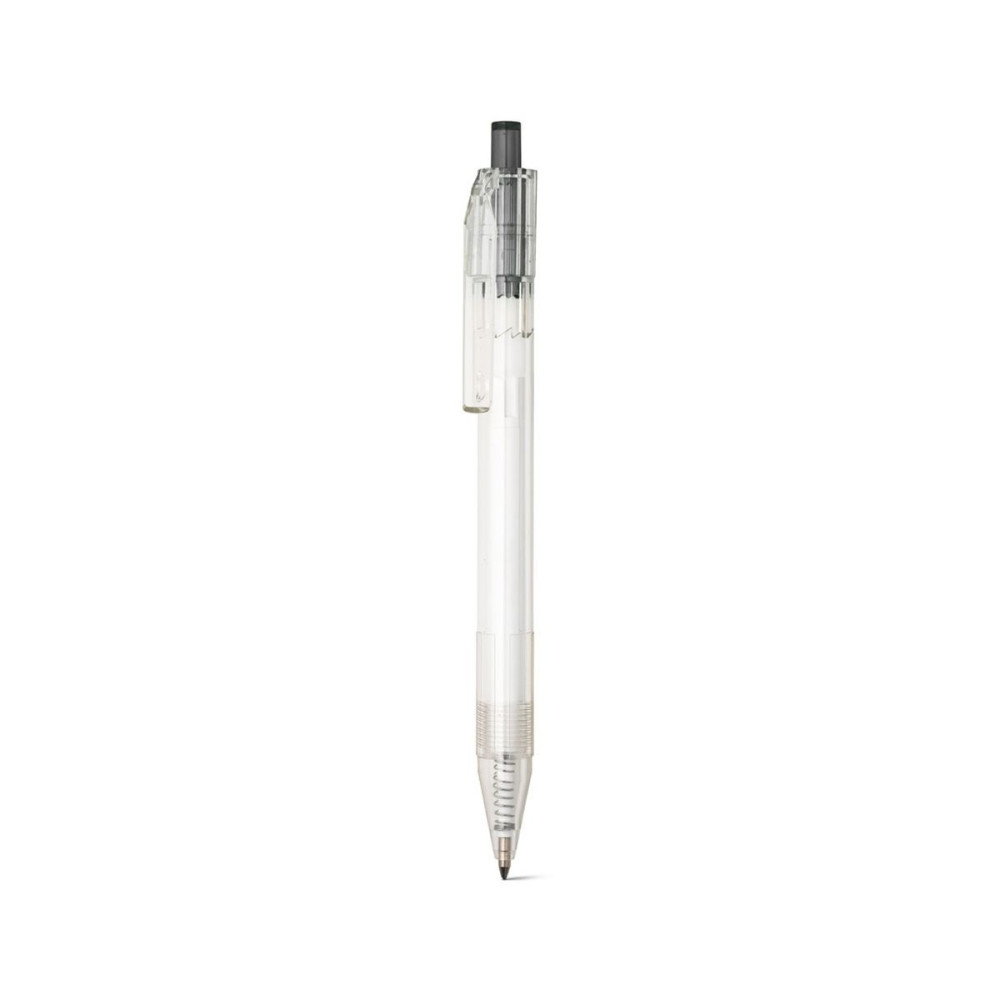 HARLAN - rPET ball pen pen with coloured button