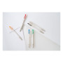 HARLAN - rPET ball pen pen with coloured button HARLAN - rPET ball pen pen with coloured button