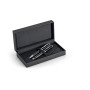 CHESS - Roller pen and ball pen set in metal and carbon fibre with twist mechanism CHESS - Roller pen and ball pen set in metal and carbon fibre with twist mechanism