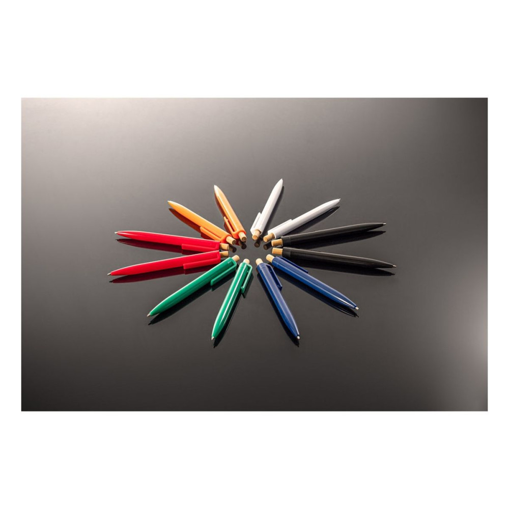 ZARA - Recycled ABS (100% rABS) ballpoint pen with bamboo button