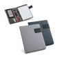 PYNCHON - A5 folder in imitation linen and PU. Lined sheets PYNCHON - A5 folder in imitation linen and PU. Lined sheets