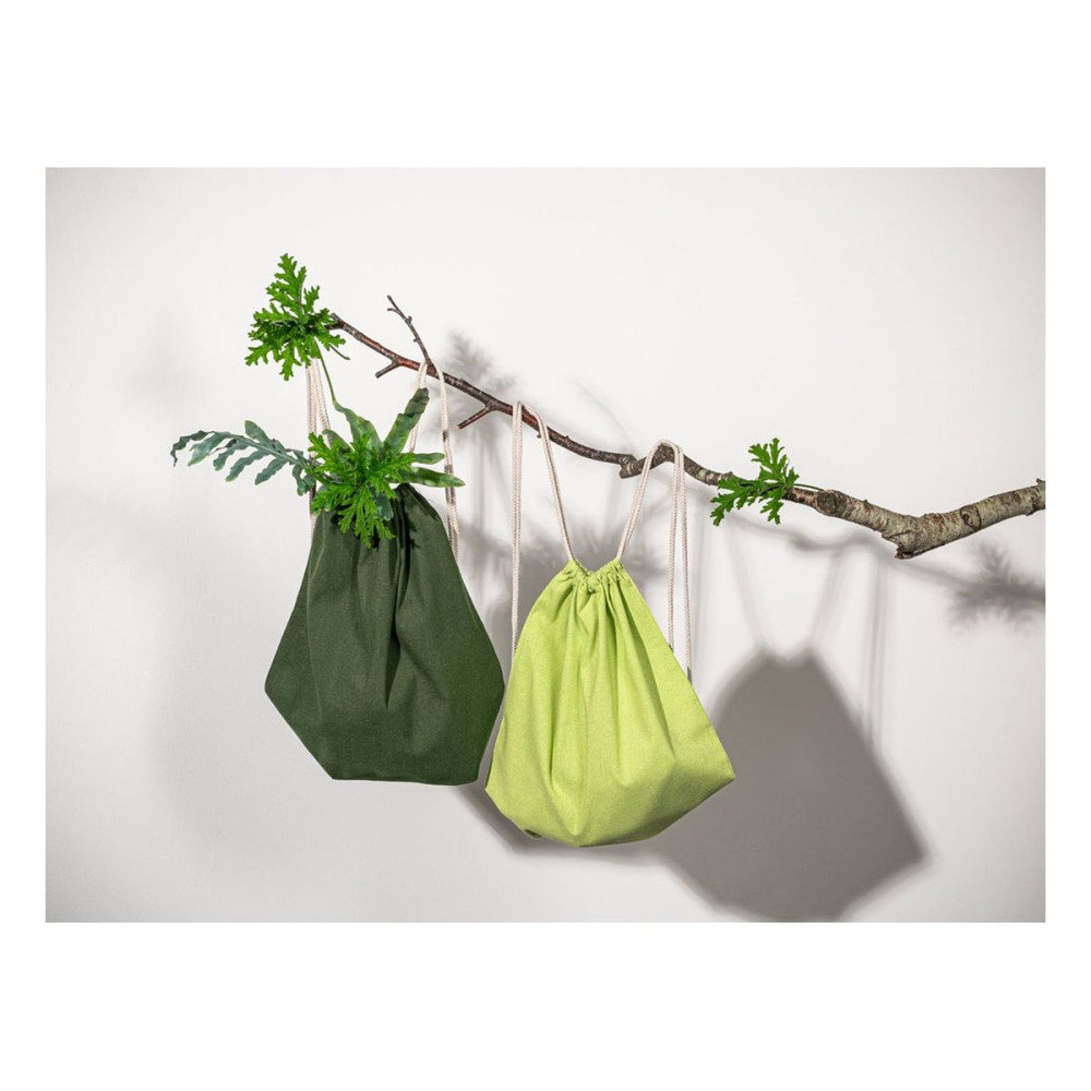 ISTANBUL - Backpack made from recycled cotton (70%) and polyester (30% rPET) (150 g/m²)