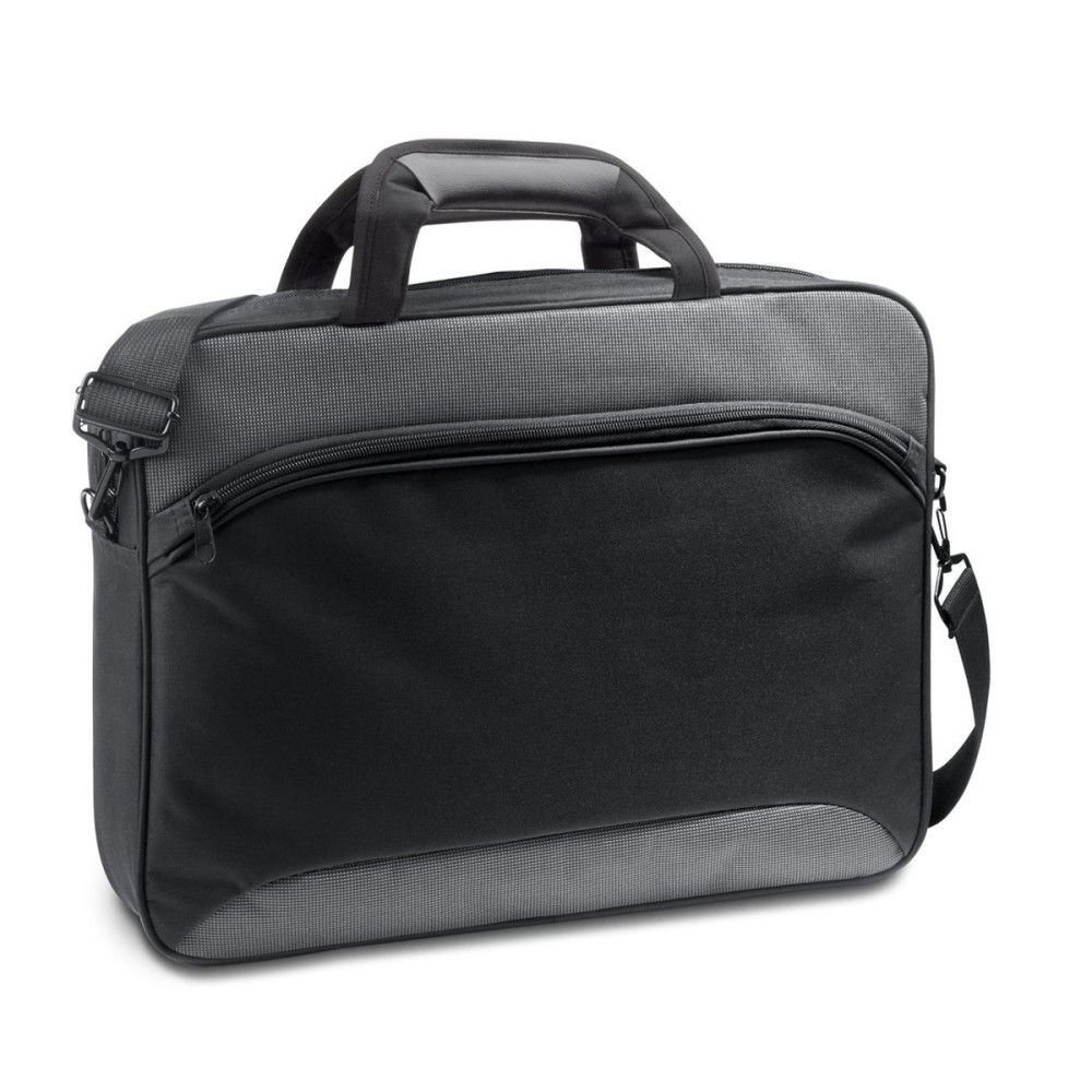 SANTANA - 15'6 Laptop briefcase in 2 Tone 600D and 300D