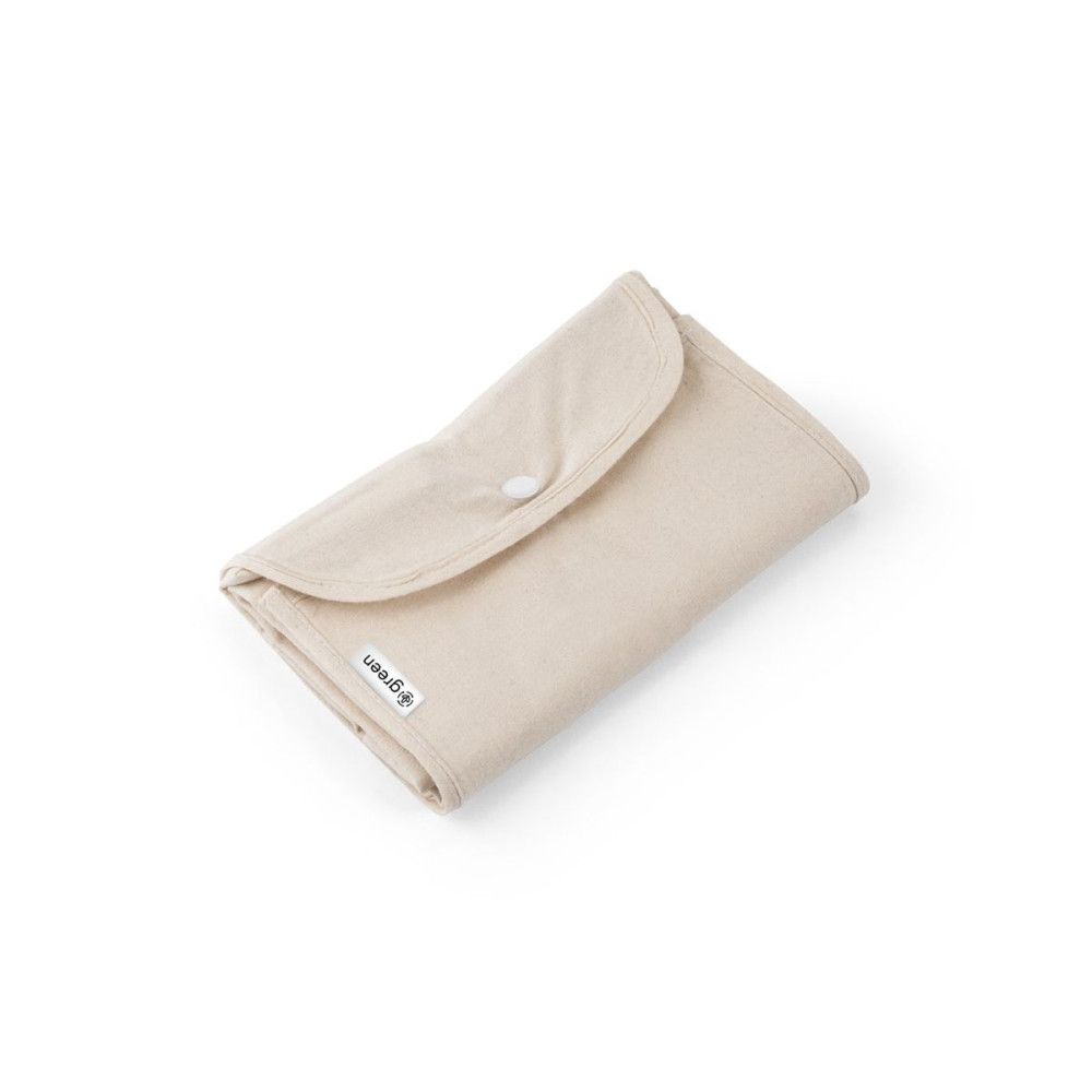 BEIRUT - Foldable bag in cotton (50%), recycled cotton (30%) and polyester (20% rPET) (140 g/m²)