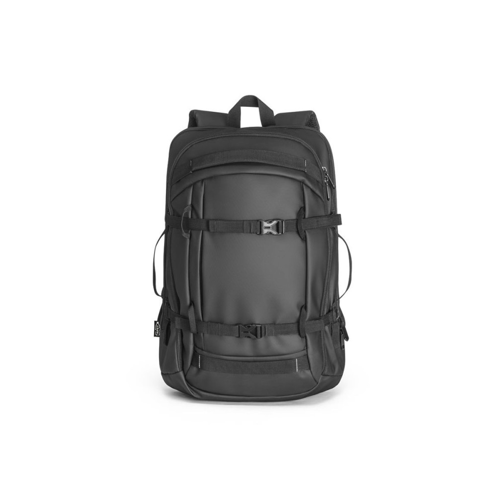KAMPALA - Laptop backpack in 900D, high-density recycled polyester, with water-resistant coating and 210D recycled polyester lining 17'3