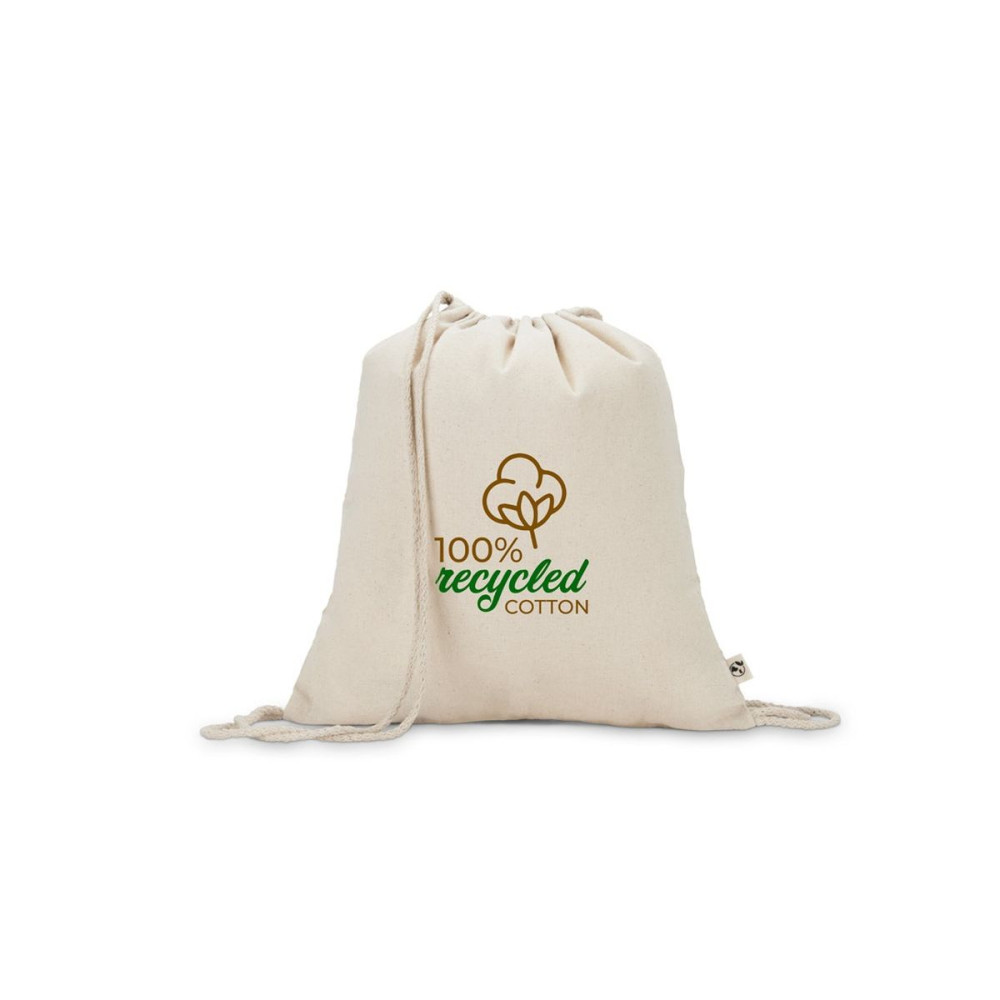 MAIORCA - 100% recycled cotton drawstring bag(180 g/m²)