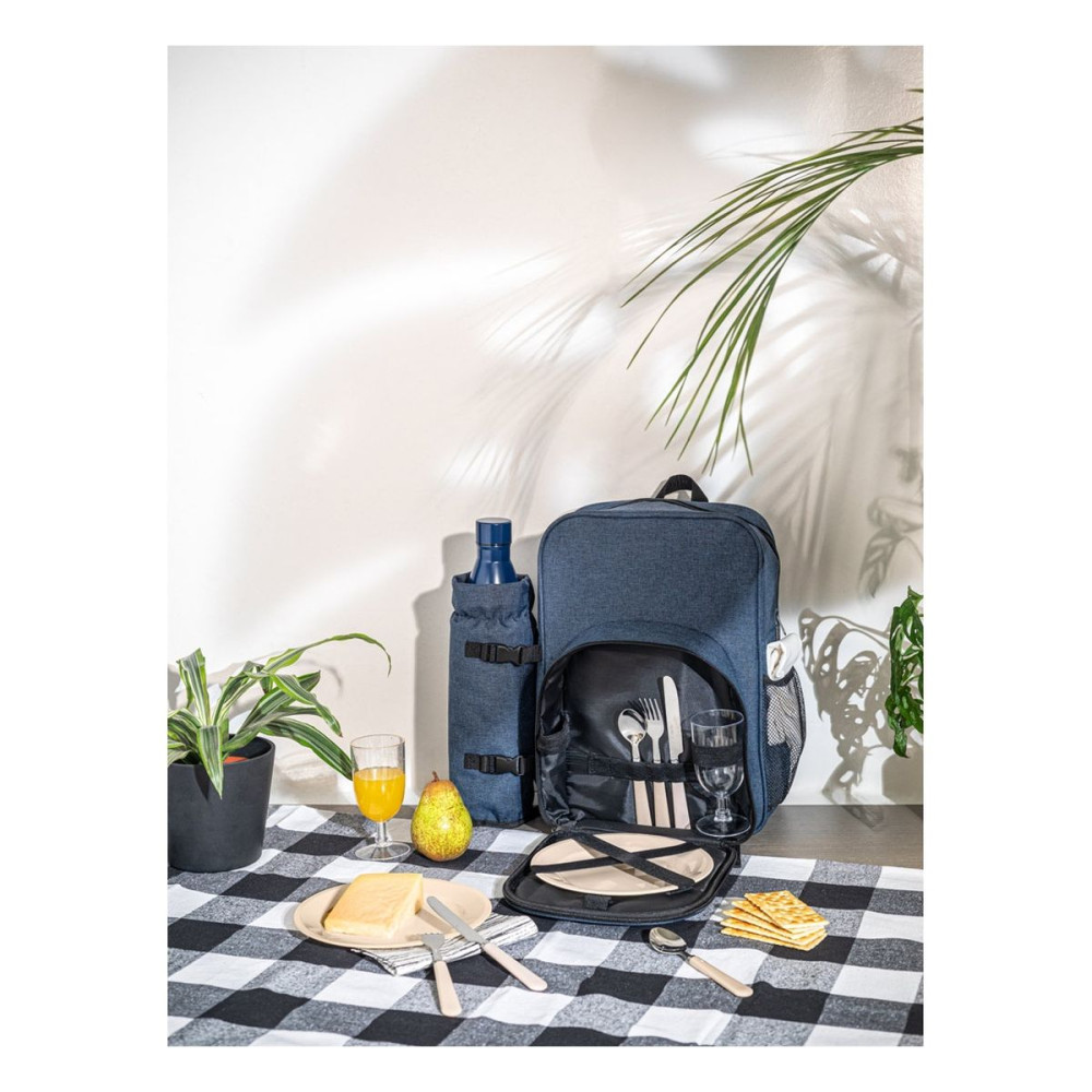 WHITSUNDAY - 600D High Density Recycled Polyester Picnic Cooler Backpack