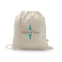 SALAMANCA - Drawstring bag in recycled cotton (70%) and polyester (30% rPET) (150 g/m²)
