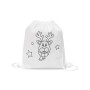 GLENCOE - Children's colouring drawstring bag GLENCOE - Children's colouring drawstring bag
