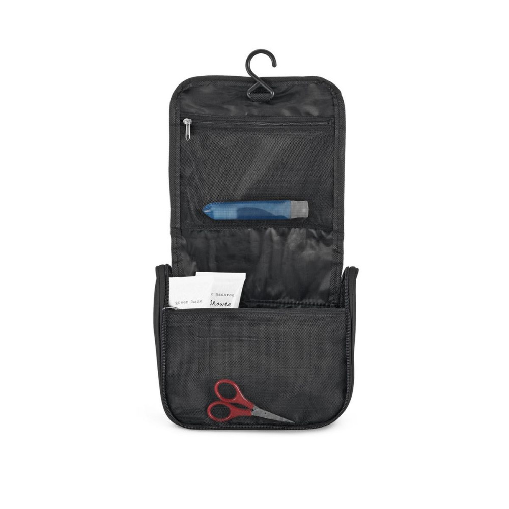 WILLIS - Microfibre toiletry bag with several pockets