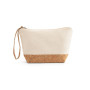 BLANCHETT - 100% cotton and cork toiletry bag BLANCHETT - 100% cotton and cork toiletry bag