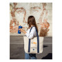 VILLE - 100% cotton canvas bag with front and inside pocket (280 g/m²)