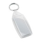 BELAIR - Rectangular shaped clear PS keyring BELAIR - Rectangular shaped clear PS keyring