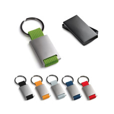 GRIPITCH - Metal and webbing keyring