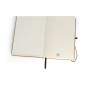 MATISSE - A5 notebook with rigid cover in leather (70% recycled) with lined sheets MATISSE - A5 notebook with rigid cover in leather (70% recycled) with lined sheets