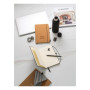 MATISSE - A5 notebook with rigid cover in leather (70% recycled) with lined sheets MATISSE - A5 notebook with rigid cover in leather (70% recycled) with lined sheets