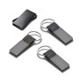 BALE - Metal and PU keyring BALE - Metal and PU keyring