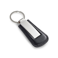 BACHMANN - Metal Keyring with PU surround
