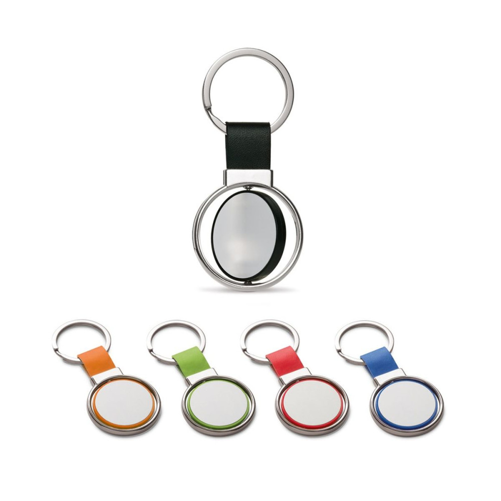 ALBRIGHT - Metal and PU keyring