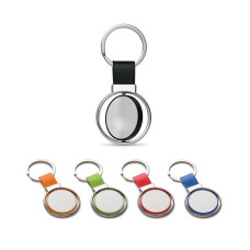 ALBRIGHT - Metal and PU keyring