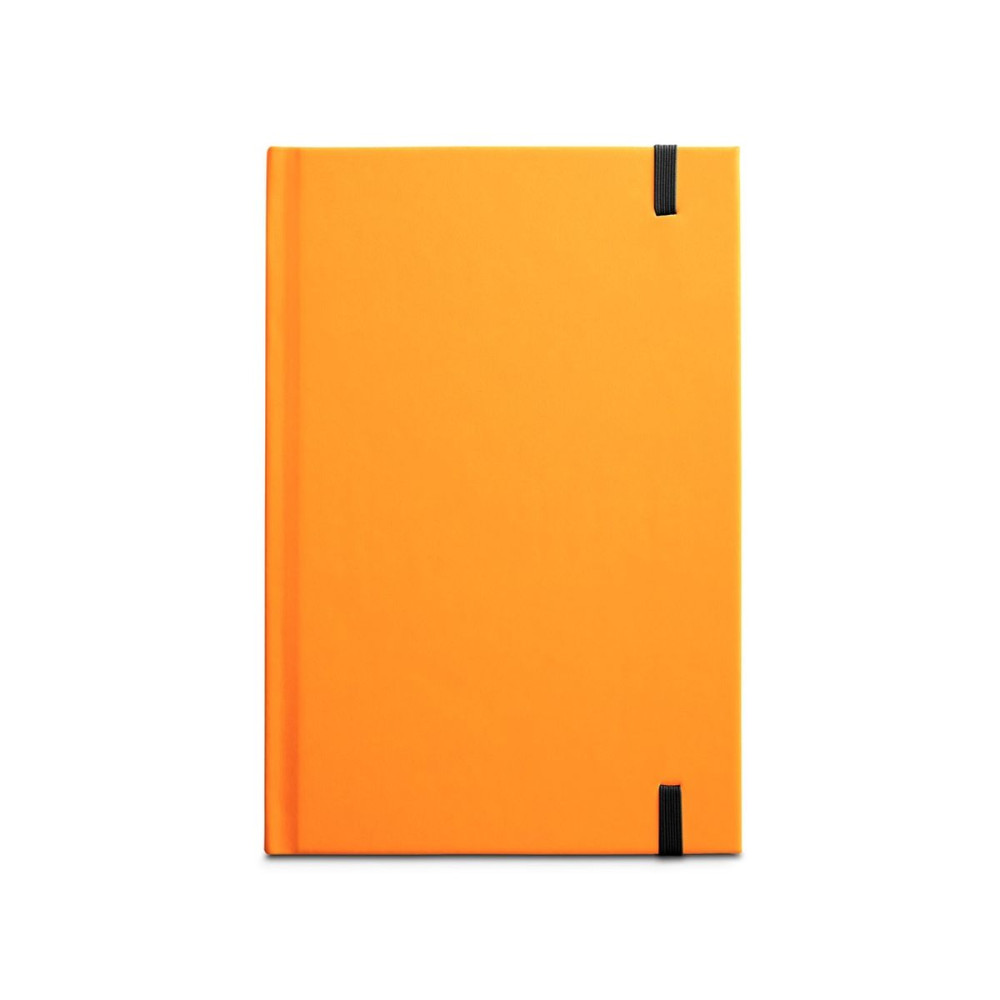 WATTERS - A5 notebook in fluorescent PU with lined pages