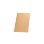 ALCOTT A5 - A5 notepad with Kraft paper cover (250 g/m²) and plain pages ALCOTT A5 - A5 notepad with Kraft paper cover (250 g/m²) and plain pages