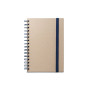 PROUST - A5 notebook with rings, hard cover, made of sugar cane paper (80% sugar cane) with plain pages PROUST - A5 notebook with rings, hard cover, made of sugar cane paper (80% sugar cane) with plain pages