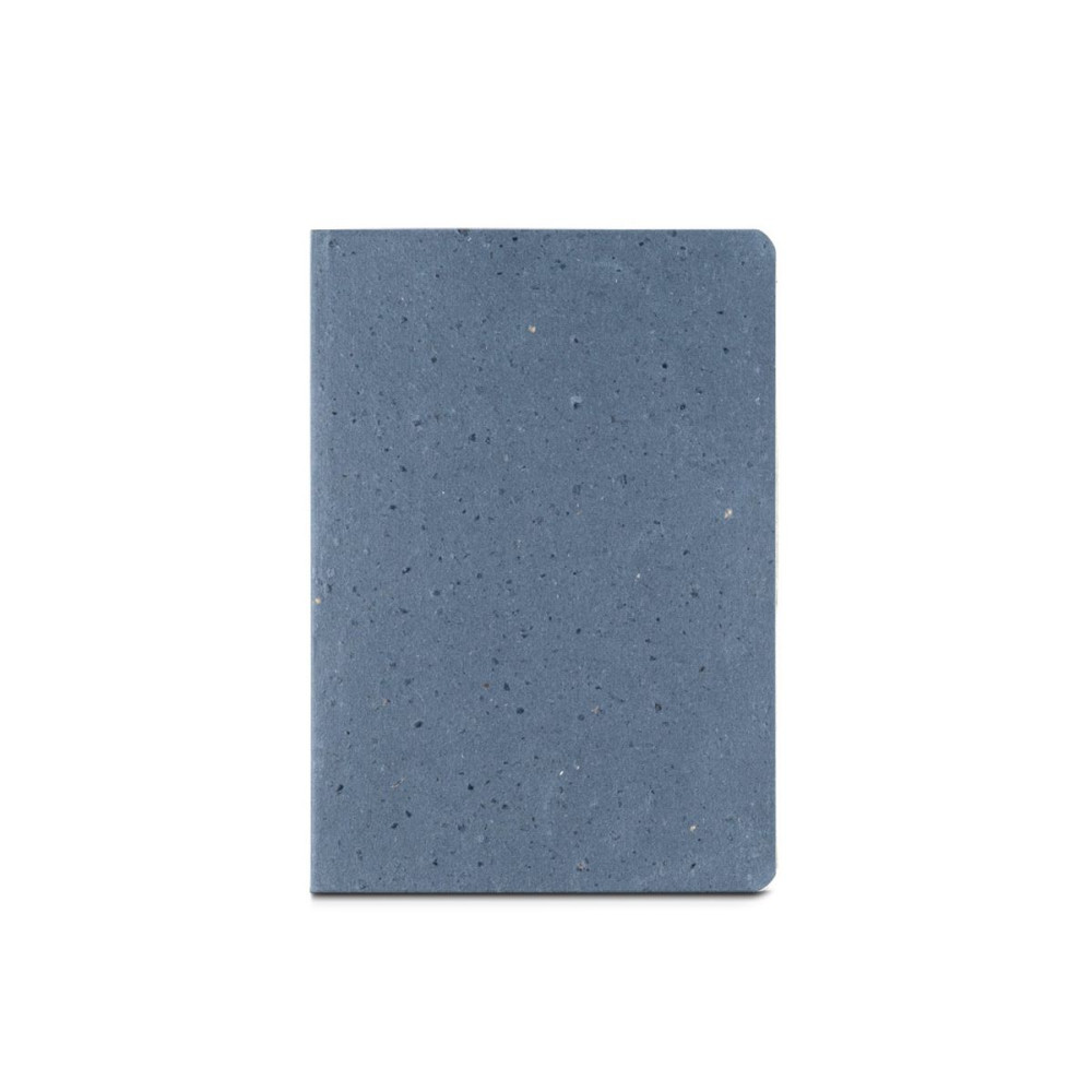 COFFEEPAD SEMI-RIGID - A5 notepad with semi-rigid cover made from coffee husk waste (65%)