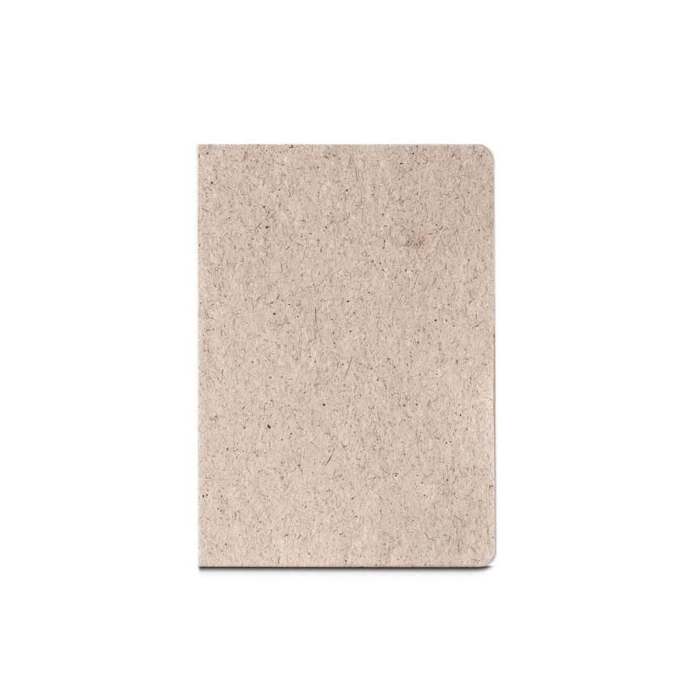 TEAPAD SEMI-RIGID - A5 notepad with semi-rigid cover made from tea leafs waste (65%)