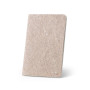 93294 - A6 notepad with flexible cover made from tea leafs waste (65%) 93294 - A6 notepad with flexible cover made from tea leafs waste (65%)
