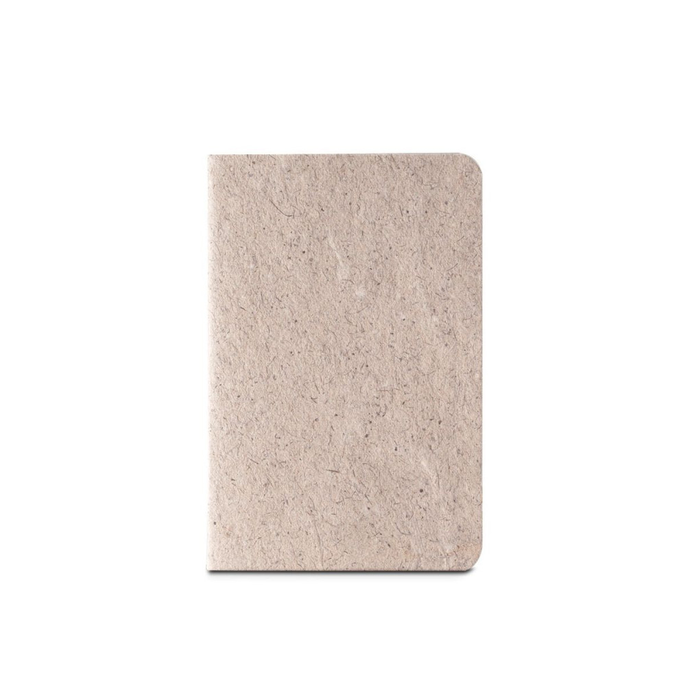 93294 - A6 notepad with flexible cover made from tea leafs waste (65%)