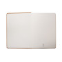 HUXLEY - A5 notebook, made with water resistant paper, with lined pages made from an FSC™ certified material and other controlled materials HUXLEY - A5 notebook, made with water resistant paper, with lined pages made from an FSC™ certified material and other controlled materials