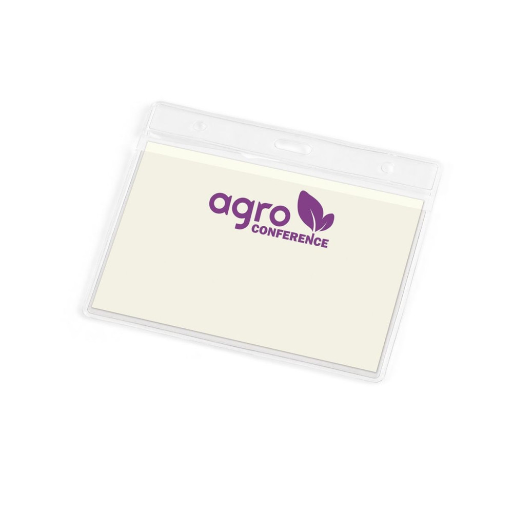 FORSYTH - Horizontal badge holder in PVC