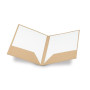 PUZO - A4 Kraft paper document folder (400 g/m²) PUZO - A4 Kraft paper document folder (400 g/m²)