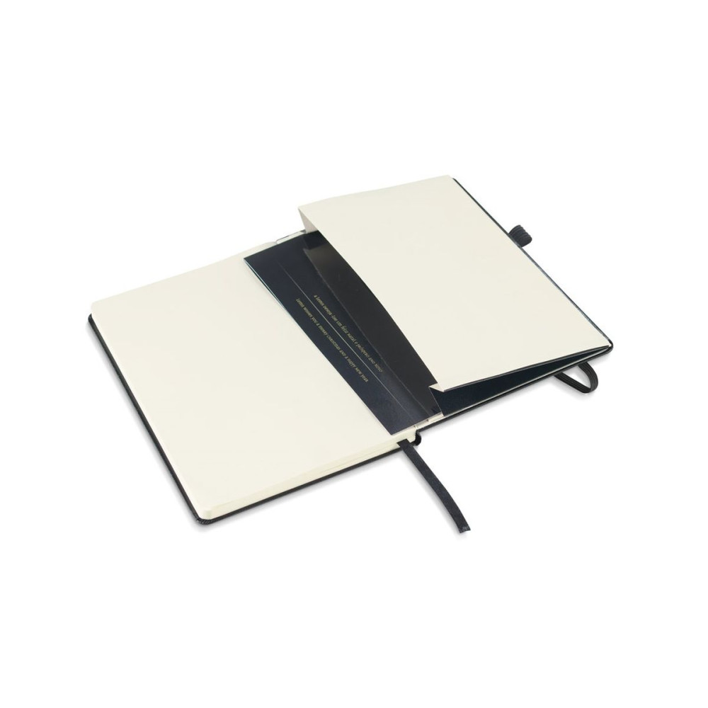 TWAIN - A5 notebook with lined sheets in ivory color